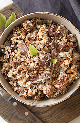 КАША ГРЕЧНЕВАЯ С ГОВЯДИНОЙ ГОСТ 325 г